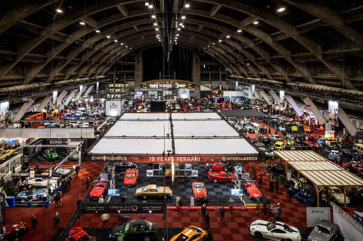 Persbericht  7e editie van InterClassics Classic Car Show Brussels weer als vanouds